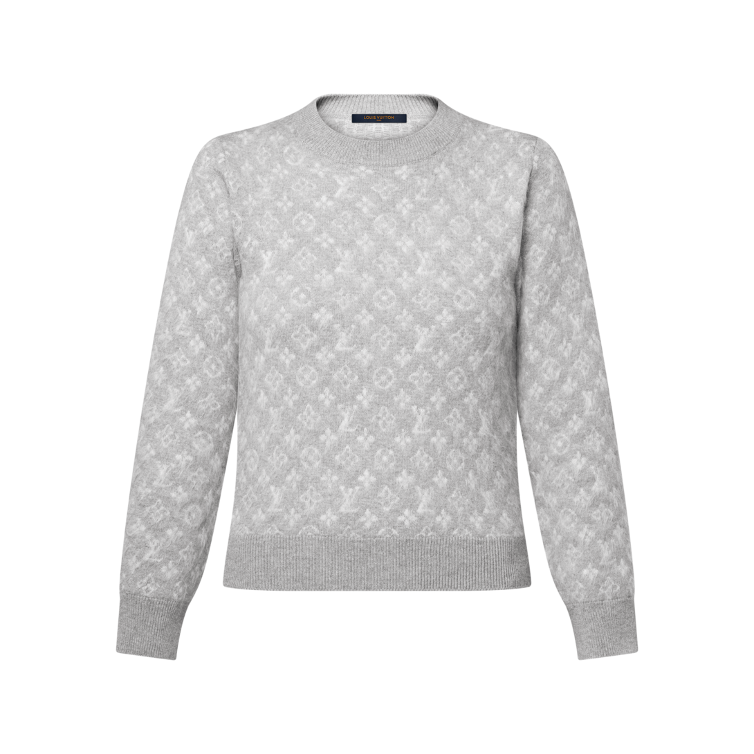 Monogram Brushed Knit Sweater - Ready-to-Wear | LOUIS VUITTON